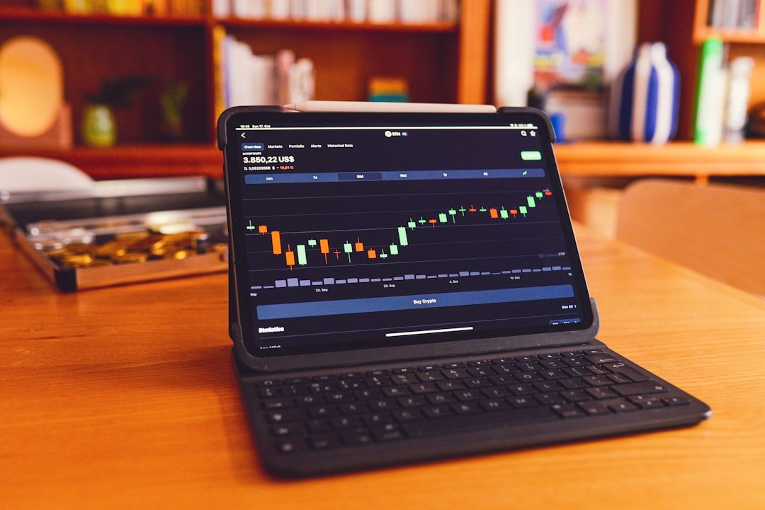 Photo Candlestick chart