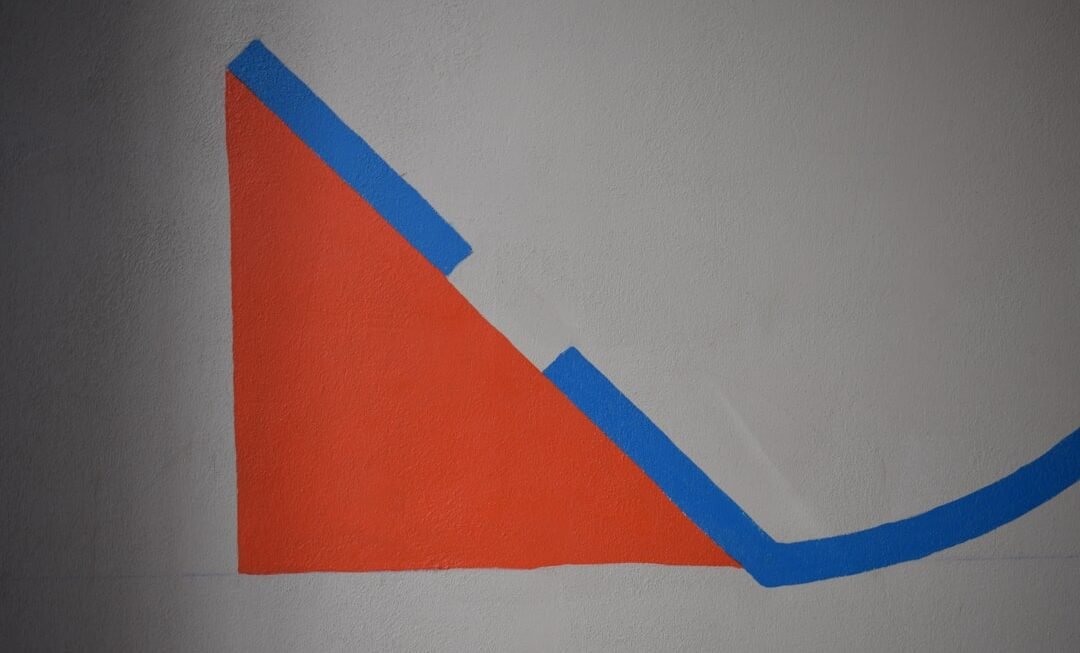 Photo Stock market graph