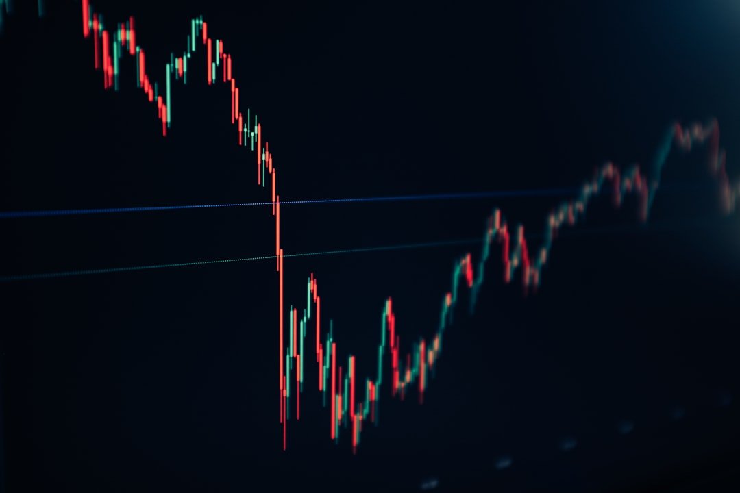 Photo Stock market graph