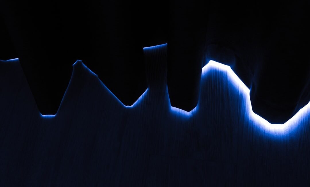 Photo Stock market graph