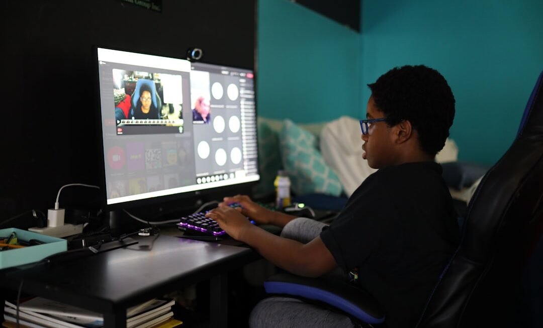 Photo Virtual classroom