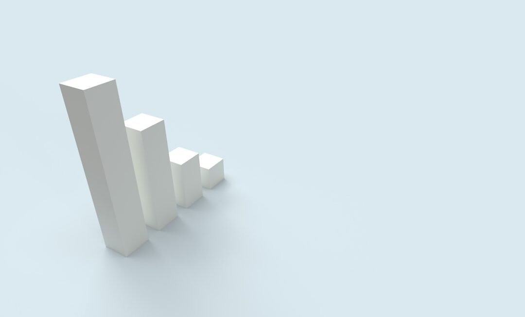 Photo Stock market graph